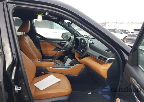 2024 Toyota Highlander Platinum from USA, damaged, VIN 5TDKDRBH4RS561512